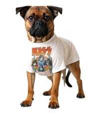 Blended Collection Kiss Alive Tour '96 '97 Dog Apparel Rock Band Shirt XL New