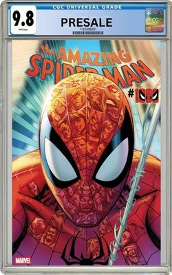 CGC 9.8 Amazing Spider-man 1000 J. Scott Campbell variant 9/30/26