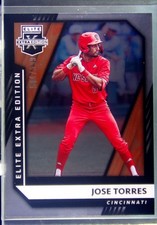 2021 Panini Elite Extra Edition Jose Torres /999 #89 Reds