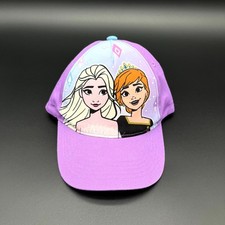 Disney Frozen Elsa  Anna Hat Disney Frozen II Kid Purple Snapback Adjustable