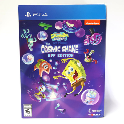 SpongeBob SquarePants The Cosmic Shake BFF Edition (PS4) New Sealed