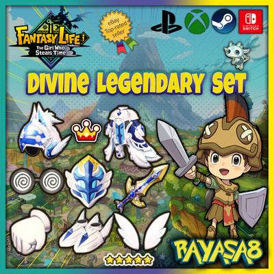  Fantasy Life i - Divine Legendary Sets (Full Armor Set)  