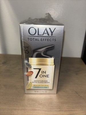 Olay Total Effects Plus SPF 15 Fragrance free exp 10/25 3pk