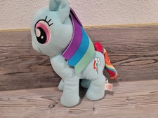 Hasbro my little pony plush Rainbow dash vibrant purple hair 10 in tall clean