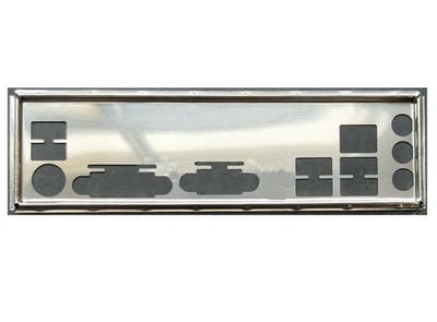 OEM I/O IO shield Backplate for ASRock A320M-DVS R4.0 Motherboard Rear Baffle