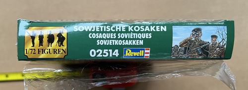 Cosaques soviétiques Revell WWII, MN 02514, échelle 1:72, kit maquette, boîte ouverte NOS - Photo 4/7