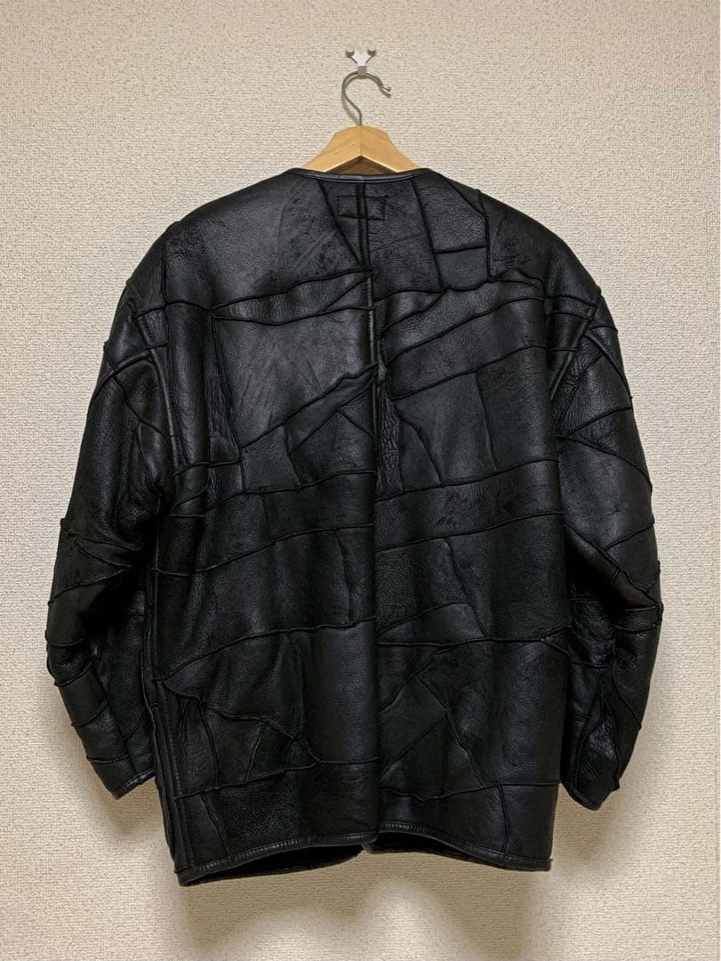 HAI SPORTING GEAR Vintage Patchwork Shearling Lea… - image 2