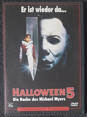 Halloween 5 - Die Rache des Michael Myers (1989) 2-DVD 1. Auflage, uncut