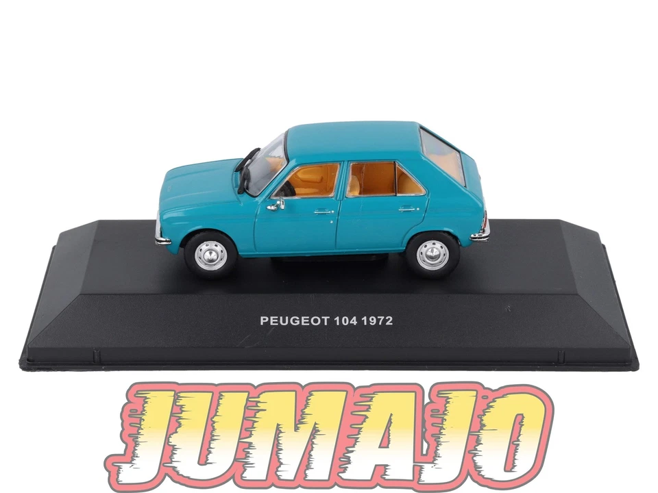 BJ5 Voiture 1/43 JUMAJO Peugeot 104 5 portes 1972 - Photo 2/4