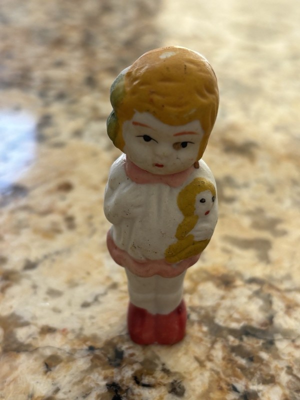 Vintage Japan Girl Figurine