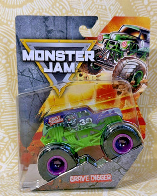 Hot Wheels Monster Jam GRAVE DIGGER 30 Years Monster Truck 1/64 -FREE SHIPPING-