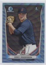 2014 Bowman Chrome Prospects Blue Wave Refractor Cody Anderson #BCP20 00jz