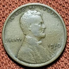 1910 S Lincoln Wheat Cent 1C Bronze Coin F Low Mintage Semi-Key Date Nice Coin