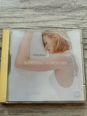 Madonna - Something To Remember; CD