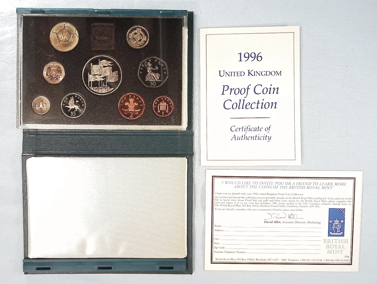 1996 UK Proof Coin Sets for sale | eBay