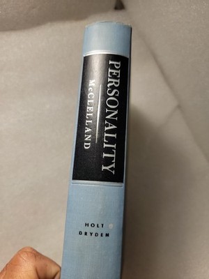 Personality by David C. McClelland, published by Henry Holt and Company
