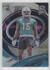 2021 Panini Spectra Rookie Nebula Prizm 2/2 Jaelan Phillips #187 0qw4