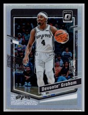 Devonte' Graham San Antonio Spurs 2023-24 Donruss Optic #100 Holo