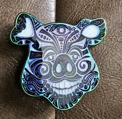 ARTIST PROOF Nebula Variant Danny Steinman Primus Pig Mask Pin /250 SOLDOUT Rare