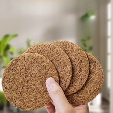 10pcs Coussins De Drainage Pour Pots De Fleurs Respirants Rond Polyester