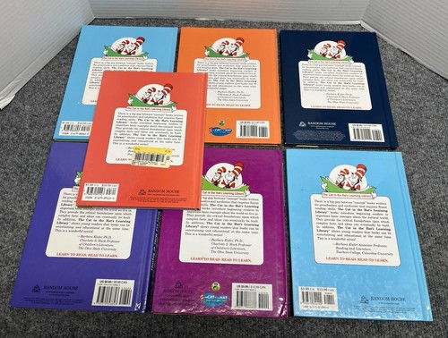 Dr Suess The Cat In The Hat Learning Library Hardcover Books Lot X 7 - Picture 3 of 8