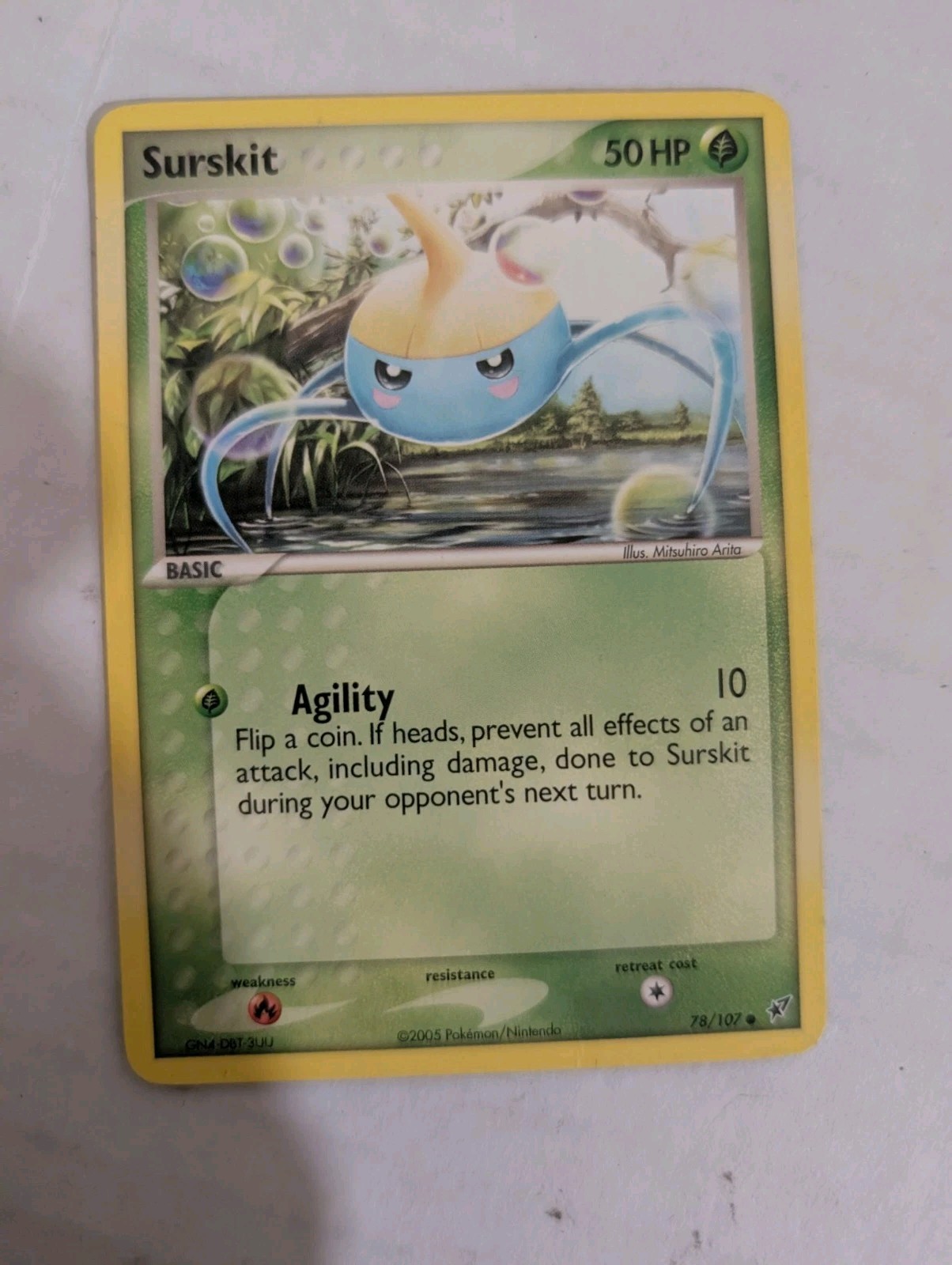 Surskit - ex Deoxys 78/107 2005 NM Pokemon