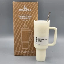 STANLEY Thermos Tumbler Soy Candle Gift STANDLE Mini Mug Sandalwood Glowstate
