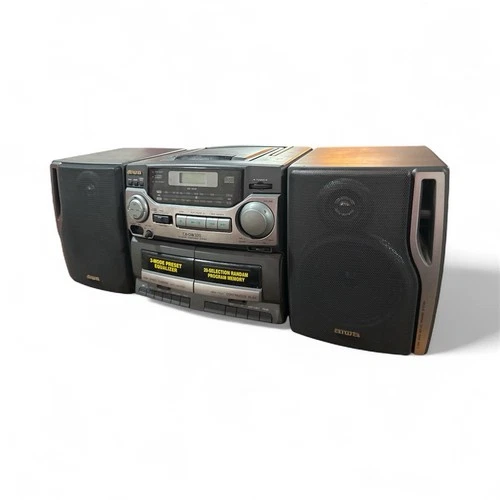 Vintage Aiwa CA-DW320 Boombox CD Cassette Player
