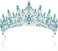 Tiara Crowns for Women  Girls - Bridal, Wedding, Prom, Quinceanera, Birthday 