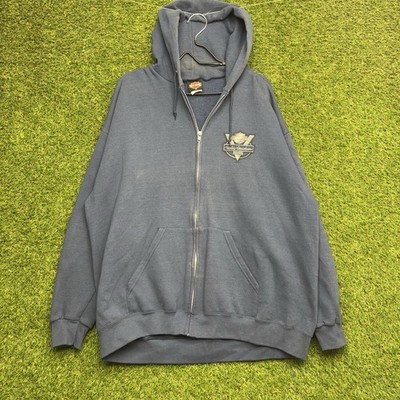 Harley Davidson Hoodie Mens XL Full Zip Riding Biker Sweatshirt HD 