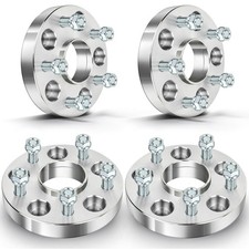 4X 5 Lug Wheel Spacers Adapters 5x4.75 14x1.5 66.9mm 1"