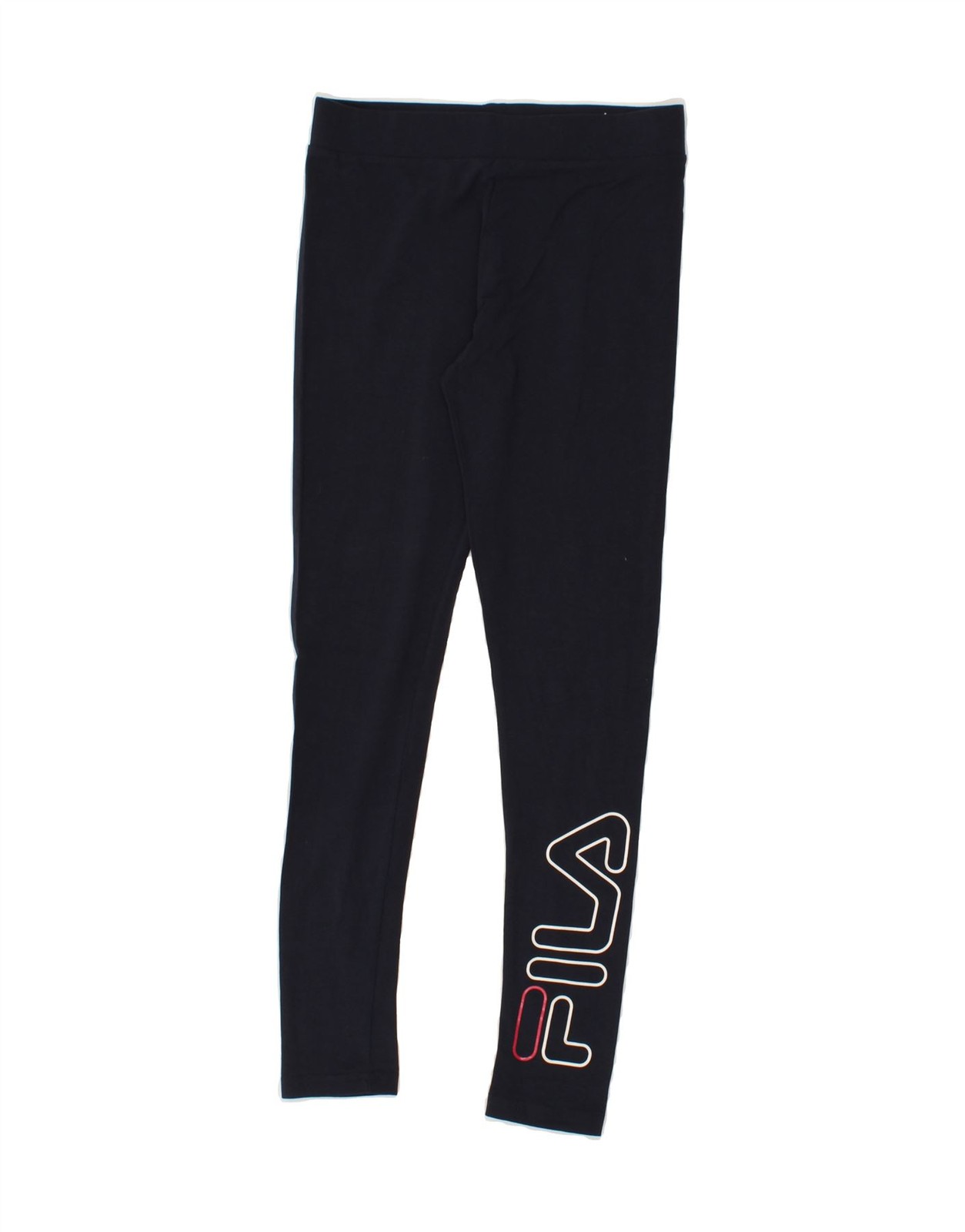 Leggings FILA bambina grafica 13 14 anni blu navy cotone BT05