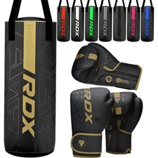 RDX Kids 2FT Punching Bag & Gloves Set, Unfilled, for MMA & Karate Training