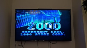 Boxed Atari Jaguar Console with 8 Games, spare controller and instructions.