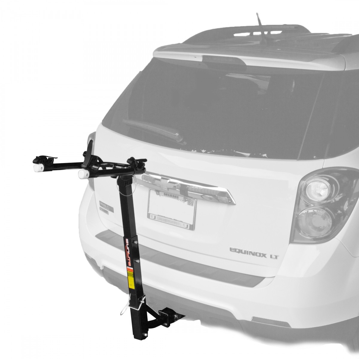 Sunlite HB-226 2-Bike Receiver Hitch Rack 1.25"-2" Waterproof Powder-Coated
