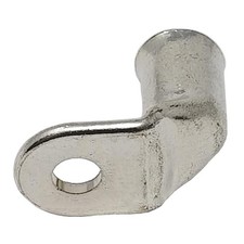 3/0 Ga. 1/4 Inch Stud Corrosion-Resistant Copper Lugs - 90 Degree - Pack of 5 