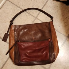 Pikolinos Brown/Garnet Tricolored Leather Cue...
