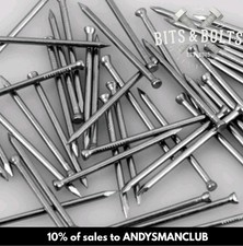 STEEL PANEL PINS 20mm 25mm 30mm 40mm 50mm Hardboard Picture Frame Nails FREE P&P