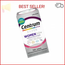 Centrum Silver Women's Multivitamin for Women 50 Plus, Multivitamin/Multimineral