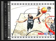 James Harden 2021-22 Hoops Winter Lights Camera Action Brooklyn Nets NBA