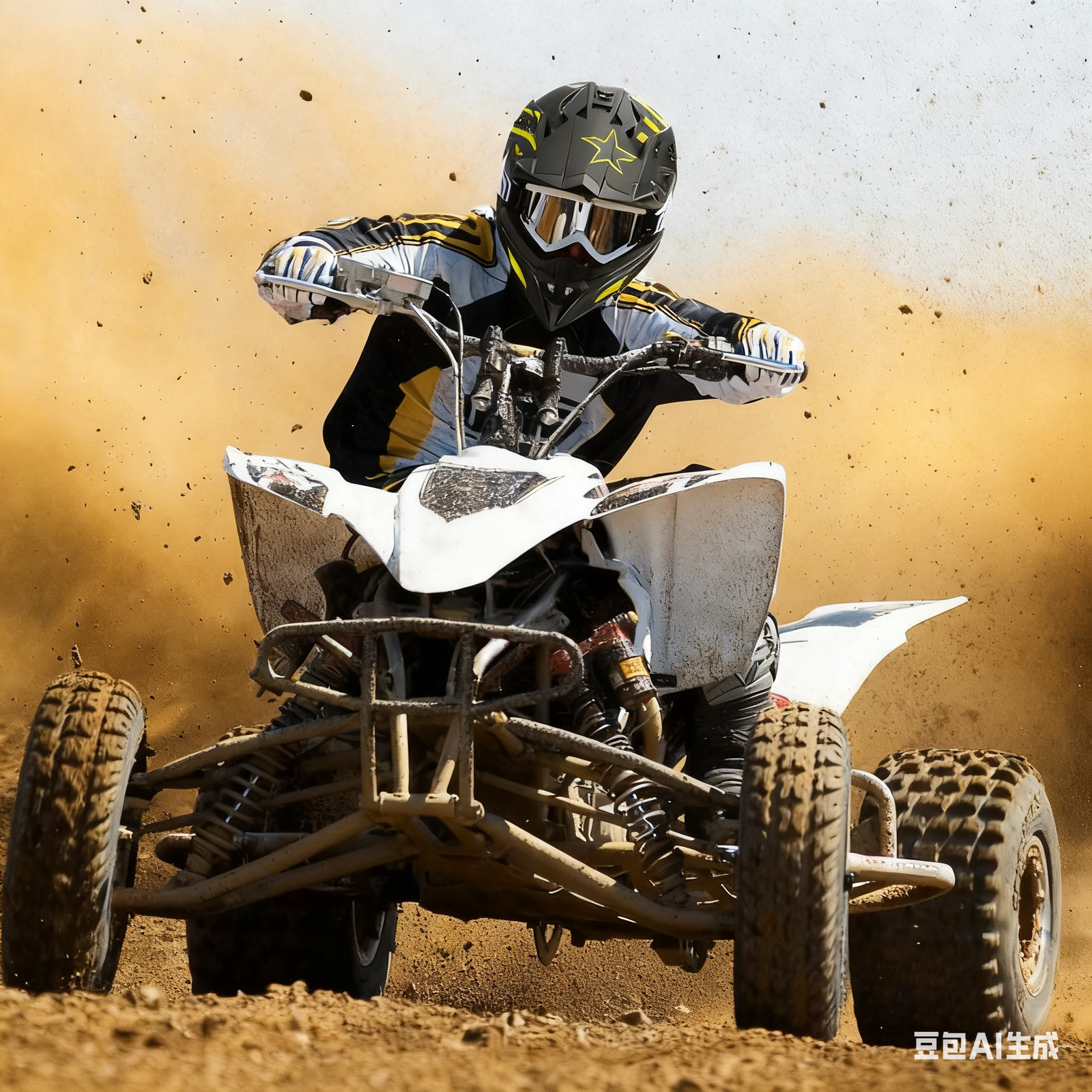 Adult Motocross Racing Helmet Off Road ATV Dirt Bike BMX Full Face Helmet DOT XL