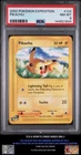 2002 POKEMON EXPEDITION #124 PIKACHU PSA 8