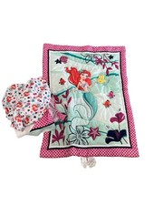 Disney Baby Ariel Little Mermaid 3 Piece Crib Set Comforter Bed Skirt Sheet