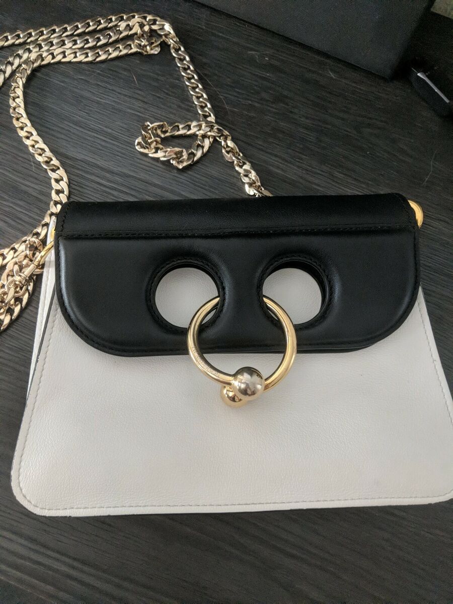 $1280 JW Anderson Pierce Bag Black/White Purse Chain $1280 JW Anderson Pierce Bag Black/White Purse Chain