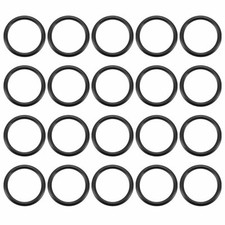20 Pcs Rubber Gasket O Ring Seal Washers 38mm x 30mm x 4mm for PP-R Pipe Tube  #