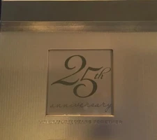 C. R. Gibson Deluxe 25th Anniversary Photo Book 