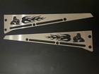 <!--F#f_0-->Holden EH EJ Radiator Support Panels Lion Logos & Flames Mirror Stainless<!--F/-->