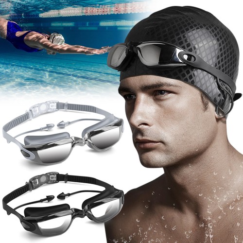 Anti-Fog Swim Glasses+Swimming Cap 