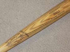 Jim Gentile Game Used Bat Houston Astros Orioles Dodgers