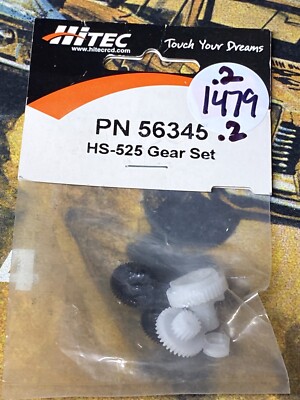 HiTec 56345 Servo Gear Set for: HS-525 Gear NewInPack USA Shipped